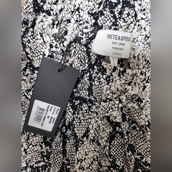 One Teaspoon Unisex Snake Pit Harem Pants - Picture 4 of 12